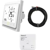 Комплект бездротового керування опаленням ZigBee: термостат будов. + реле (сухий контакт) (496161)
