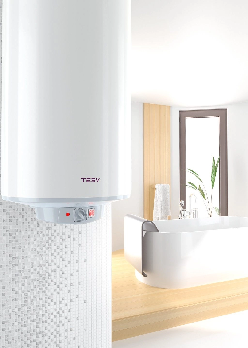 Водонагреватель электрический Tesy Maxeau Classic GCV 1505620 D06 SRC, круглый Фото - 2