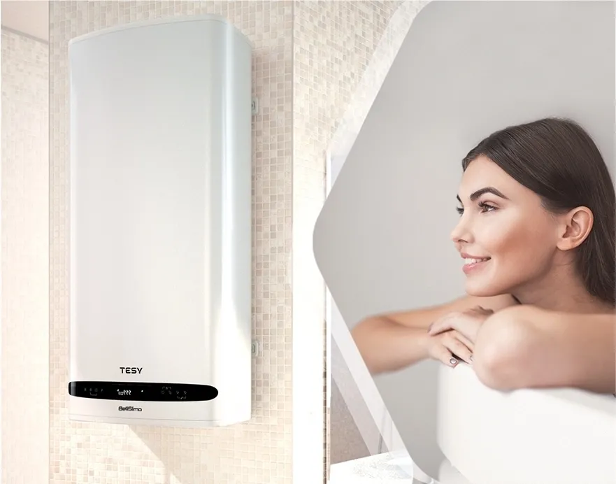 Водонагреватель электрический Tesy Bellislimo Cloud GCR 802722 E31 ECW Wi-Fi, плоский Фото - 2