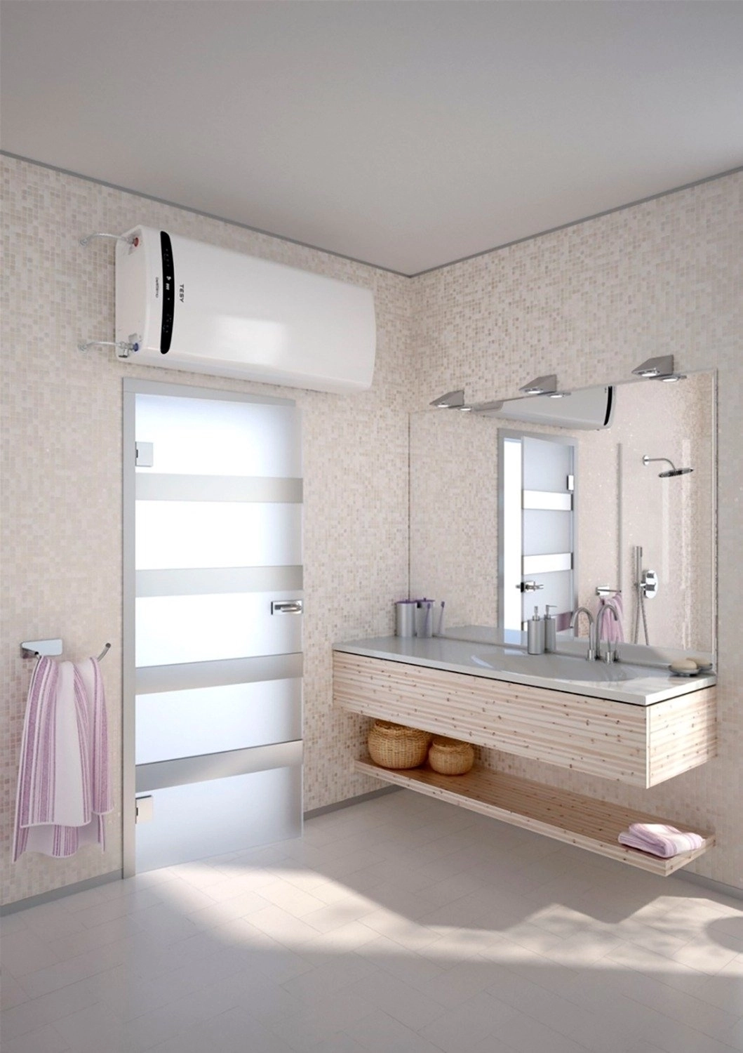 Водонагрівач електричний Tesy Bellislimo Cloud GCR 1002722 E31 ECW Wi-Fi, плаский Фото - 2
