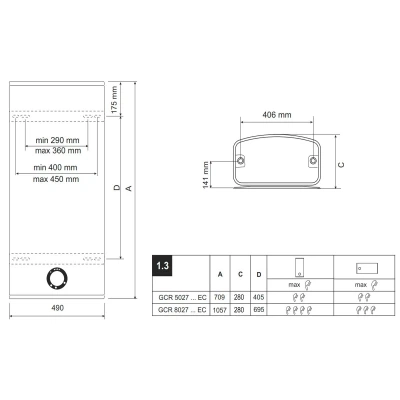 Бойлер комбинированный Tesy BiLight GCV6S 804420 B11 TSRP (306287) Фото - 5