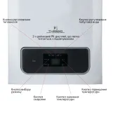 Котел газовий Thermo Alliance EWA 24 кВт двухконтурний, конденсаційний Фото - 6