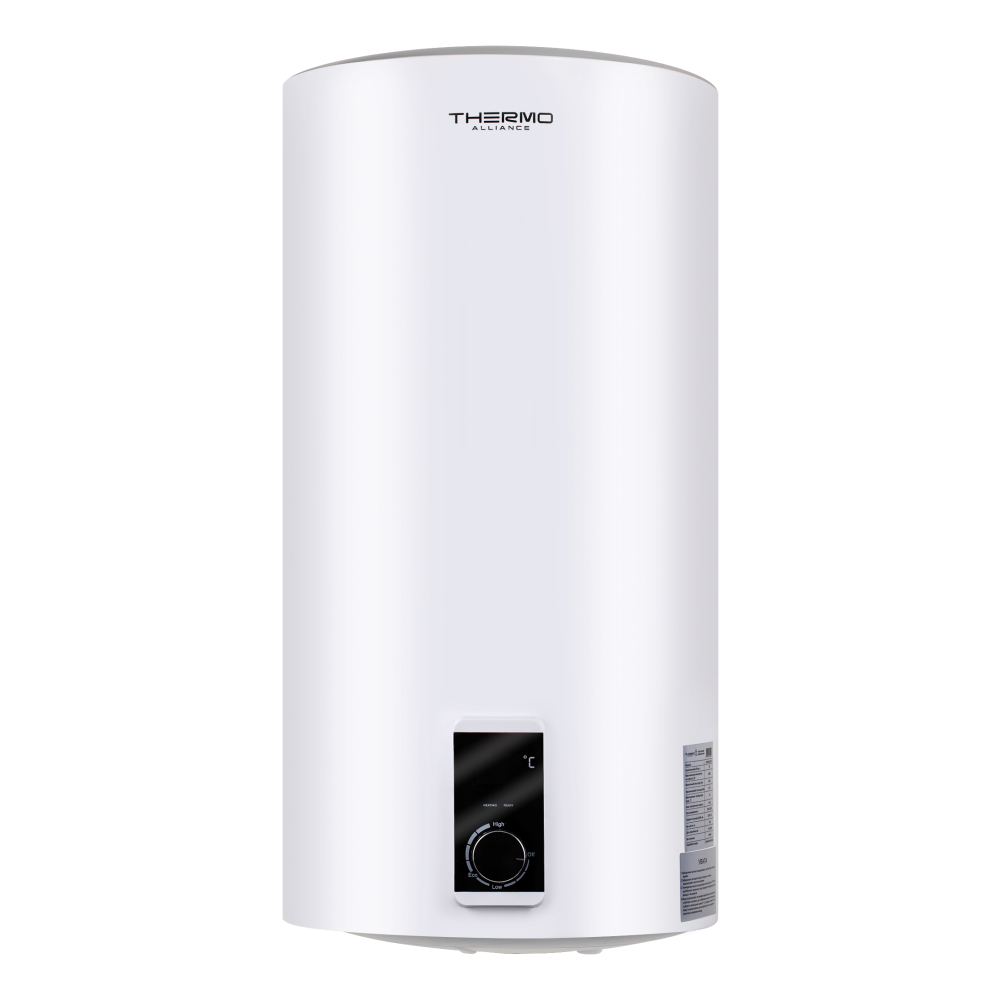 Водонагреватель электрический Thermo Alliance 50 л SLIM вертикальный, сухой ТЭН 2,0 кВт (D50V20J(D)1-K)