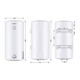 Водонагрівач електричний Thermo Alliance 80 л SLIM вертикальний, мокрий ТЕН 1,5 кВт (D80V15Q2) Фото - 1