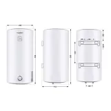 Водонагреватель электрический Thermo Alliance 80 л SLIM вертикальный, мокрый ТЭН 1,5 кВт (D80V15Q2) Фото - 1