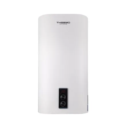 Водонагреватель электрический Thermo Alliance 30 л плоский вертикальный, мокрый ТЭН 2 кВт (0,8+1,2) (DT30V20G(PD)/2)