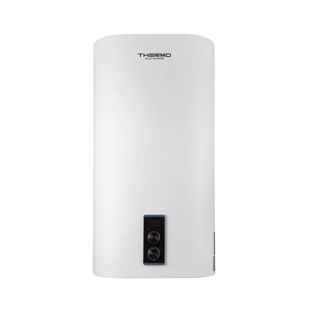Водонагреватель электрический Thermo Alliance 30 л плоский вертикальный, сухой ТЭН 2 кВт (0,8+1,2) (DT30V20G(PD)-D/2)