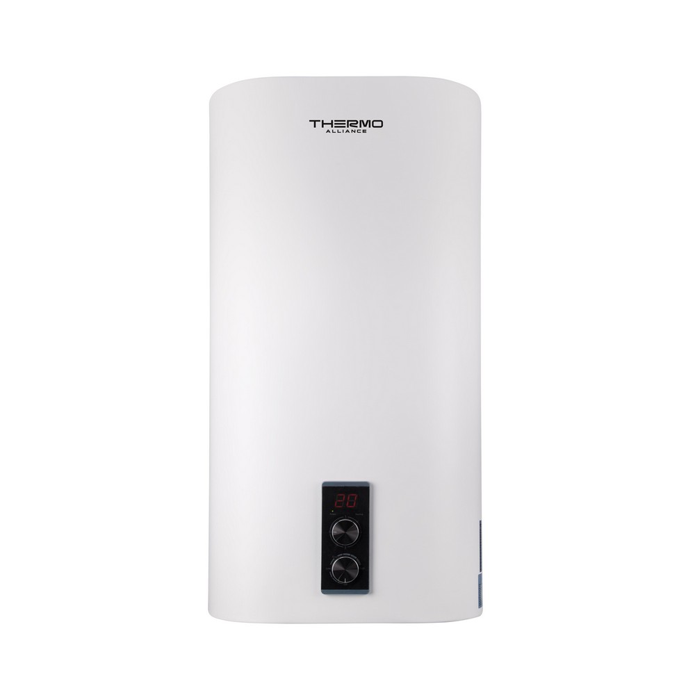 Водонагрівач електричний Thermo Alliance 50 л плоский вертикальний, мокрий ТЕН 2 кВт (0,8+1,2) (DT50V20G(PD)/2)