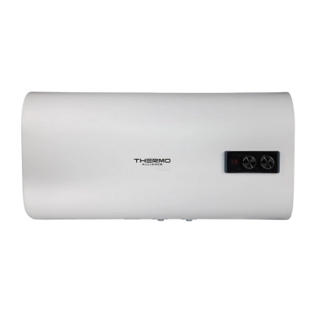 Водонагреватель электрический Thermo Alliance 80 л плоский горизонтальный, мокрый ТЭН 2 кВт (0,8+1,2) (DT80H20G(PD))