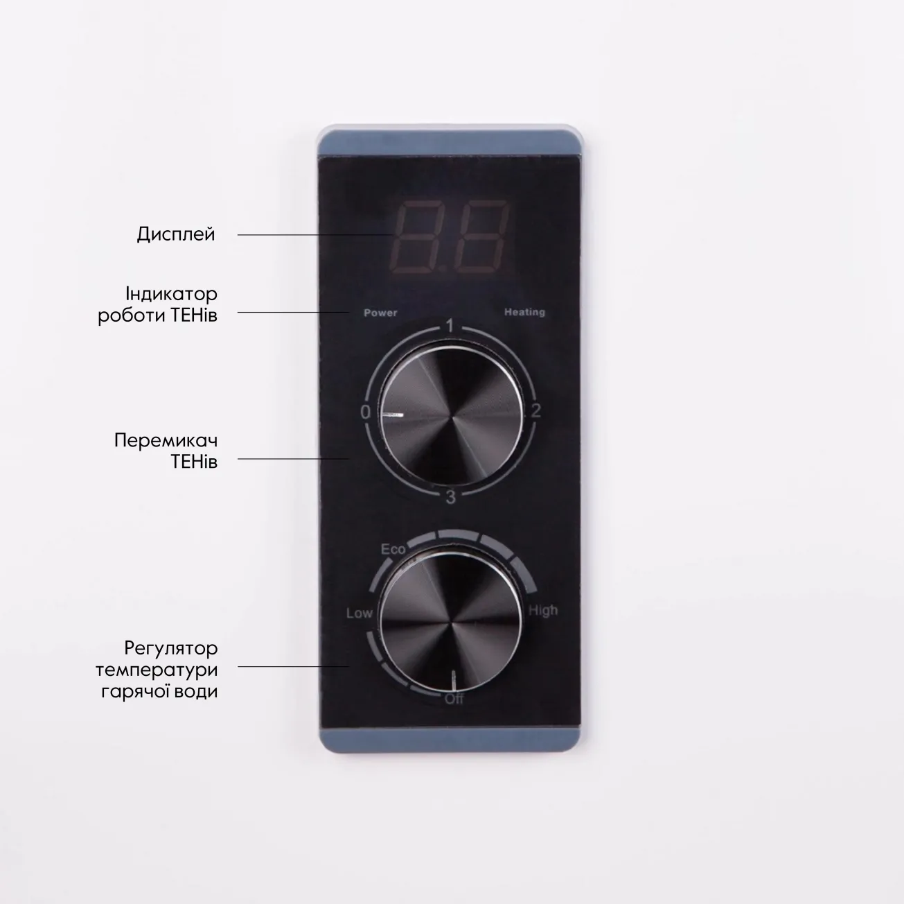 Водонагреватель электрический Thermo Alliance 80 л плоский вертикальный, сухой ТЭН 2 кВт (0,8+1,2) (DT80V20G(PD)-D/2) Фото - 7