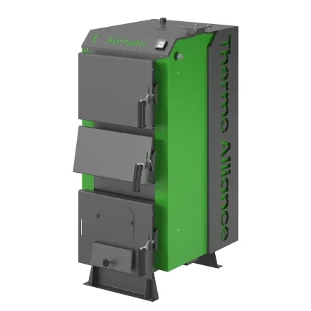 Котел твердотопливный стальной Thermo Alliance Ferrum Plus V 4.0 FSF+ 26