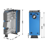 Котел твердопаливний сталевий Thermo Alliance Ferrum V 4.0 FSF 20 Фото - 1