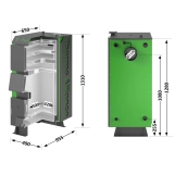 Котел твердопаливний сталевий Thermo Alliance Ferrum Plus V 4.0 FSF+ 20 Фото - 1