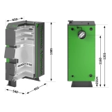Котел твердотопливный стальной Thermo Alliance Ferrum Plus V 4.0 FSF+ 30 Фото - 1