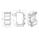 Котел твердопаливний сталевий Thermo Alliance Ferrum W V 5.0 FW 14 Фото - 8