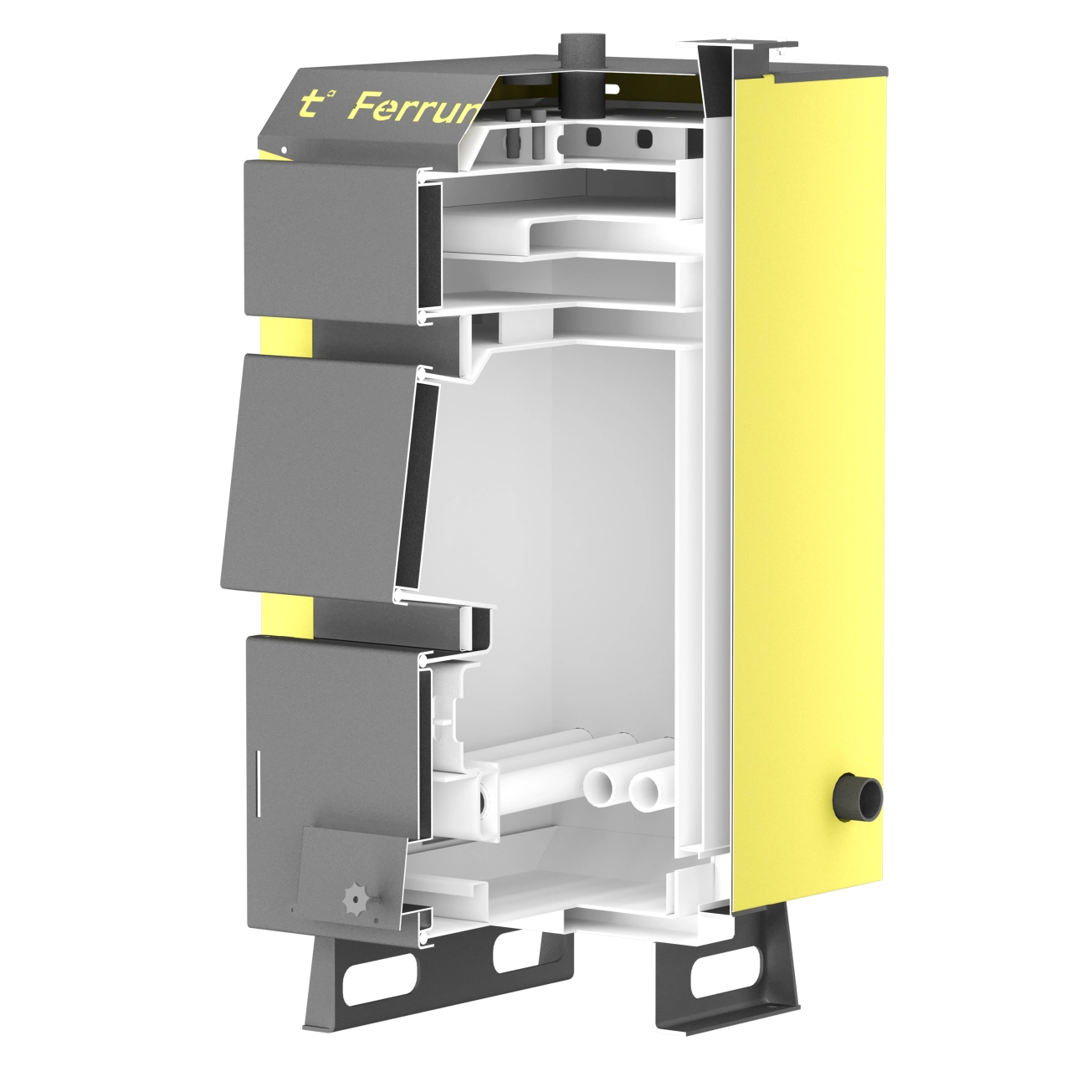 Котел твердопаливний сталевий Thermo Alliance Ferrum W V 5.0 FW 18 Фото - 5