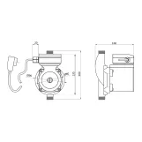 Насос для підвищення тиску Thermo Alliance LGS25-13Z (латунь) Фото - 1