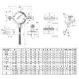 Хомут Thermo Alliance Standart 3/4" з чорною гумою (D26-30 мм) SD10020B Фото - 2