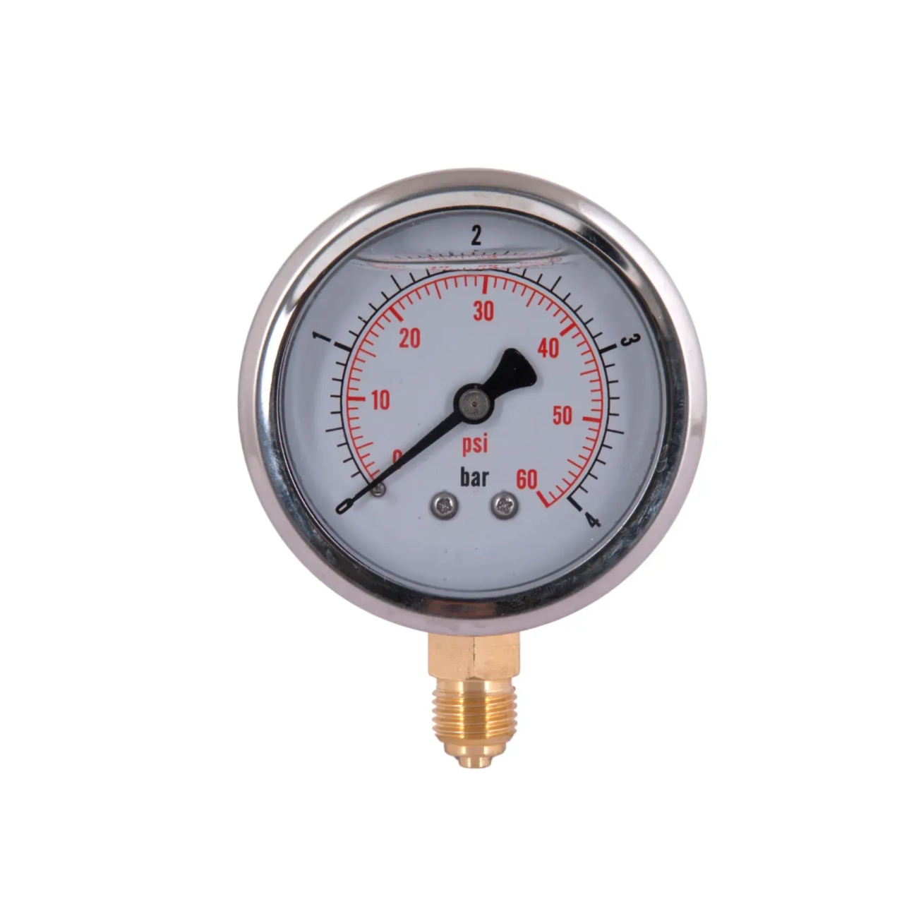 Манометр с глицерином Thermo Alliancе Forte 4 бар, 1/4 "С, нижнее подключение TAF170G4B