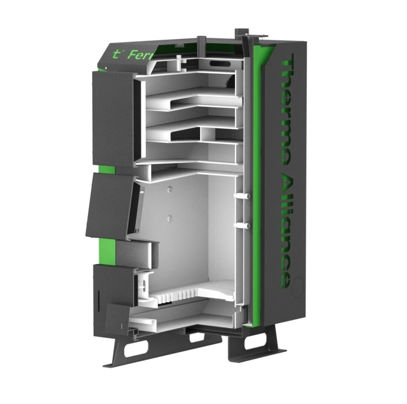 Котел твердопаливний сталевий Thermo Alliance Ferrum Plus V 5.0 FSF+ 26 Фото - 1