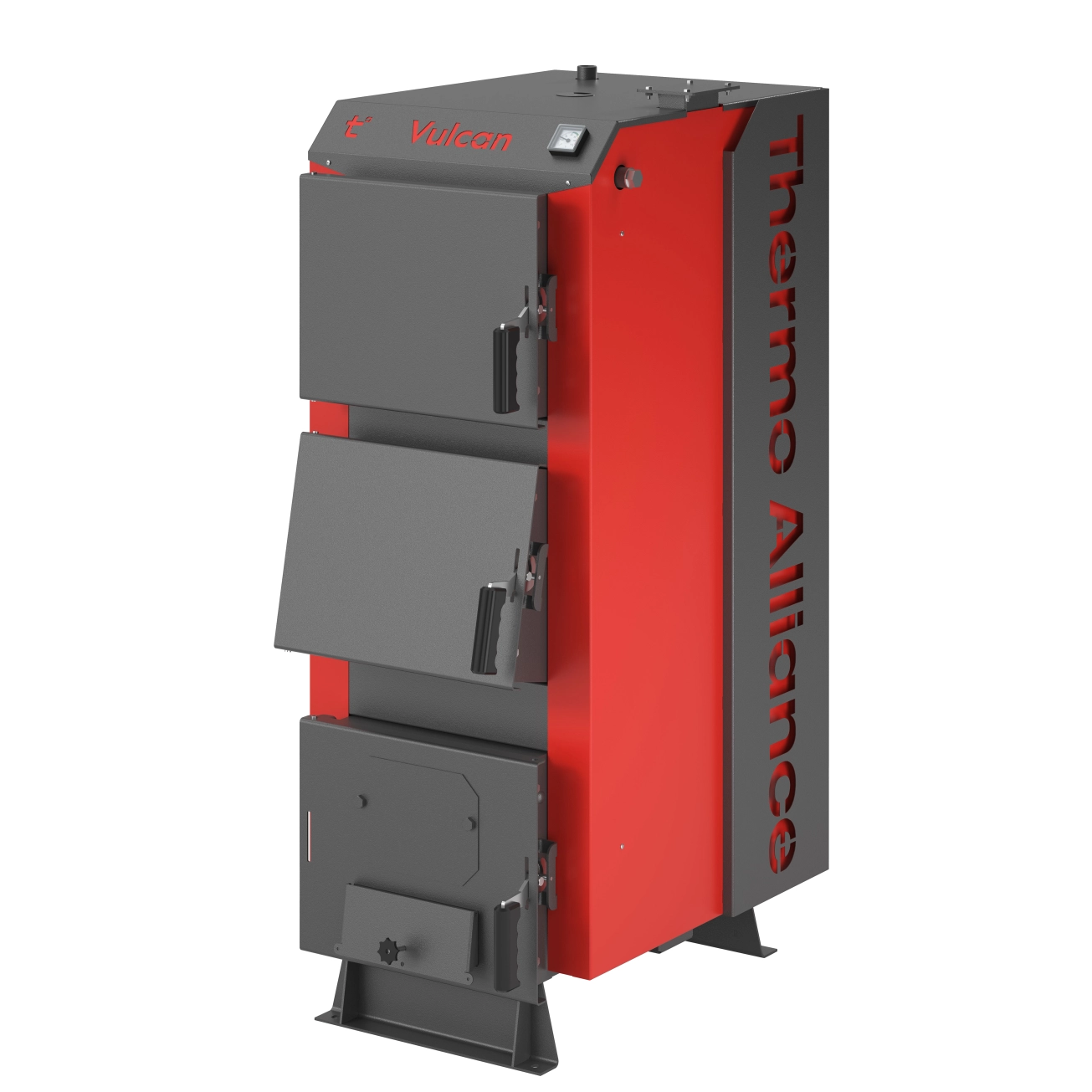 Котел твердотопливный стальной Thermo Alliance Vulcan V 4.0 SF 35