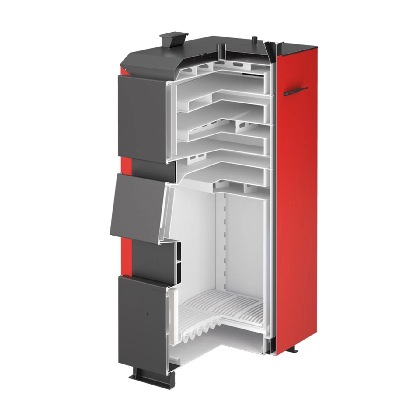 Котел твердопаливний сталевий Thermo Alliance Vulcan Plus V 4.0 VPSFW 100 Фото - 3