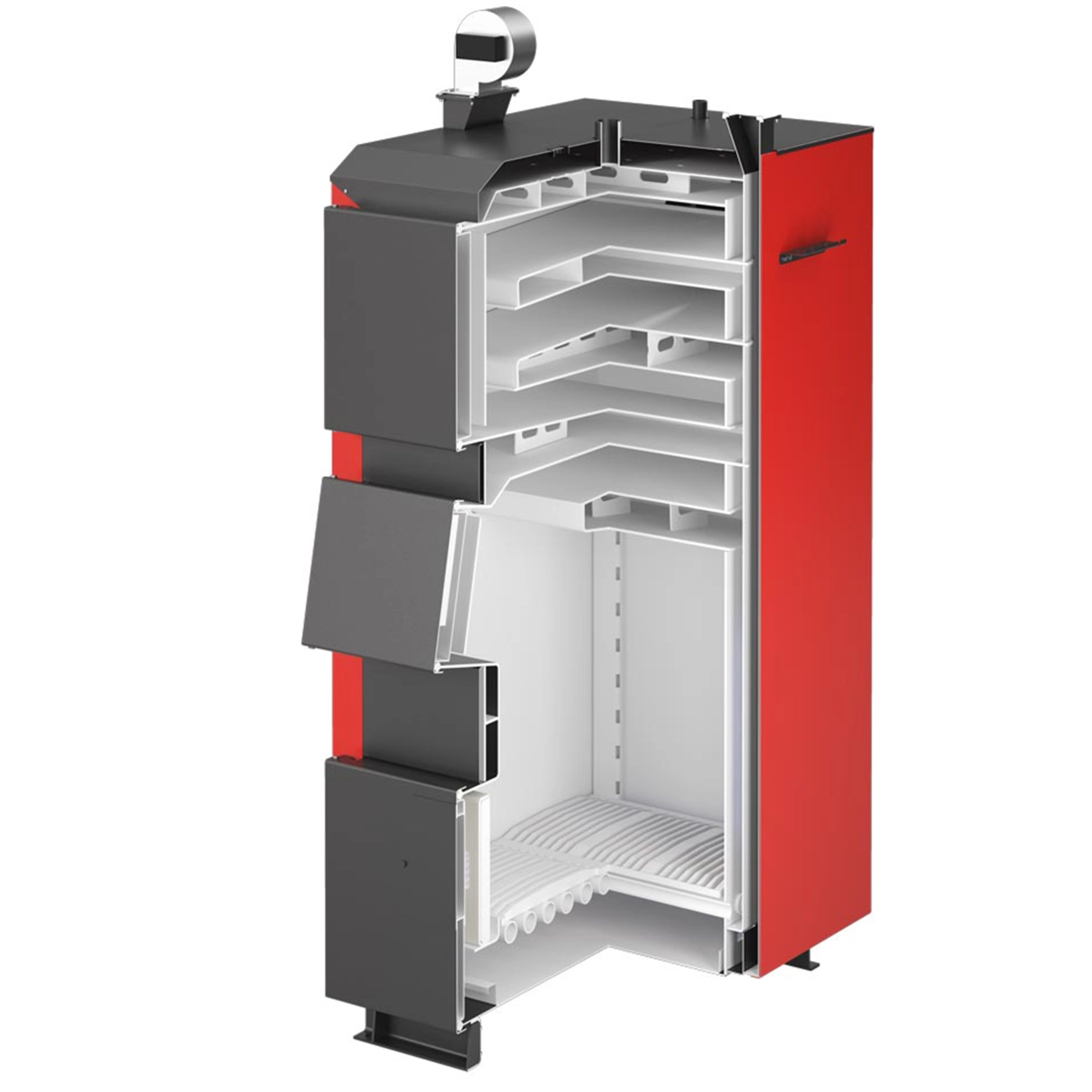 Котел твердопаливний сталевий Thermo Alliance Vulcan Plus V 4.0 VPSFW 100 Фото - 4
