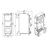 Котел твердопаливний сталевий Thermo Alliance Vulcan V 4.0 SF 15 Фото - 6