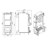 Котел твердопаливний сталевий Thermo Alliance Vulcan V 4.0 SF 18 Фото - 7