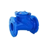 Клапан зворотний фланцевий T.I.S. Ду 80 каналізаційний (Ру=16, Т= -10..+80 °С)