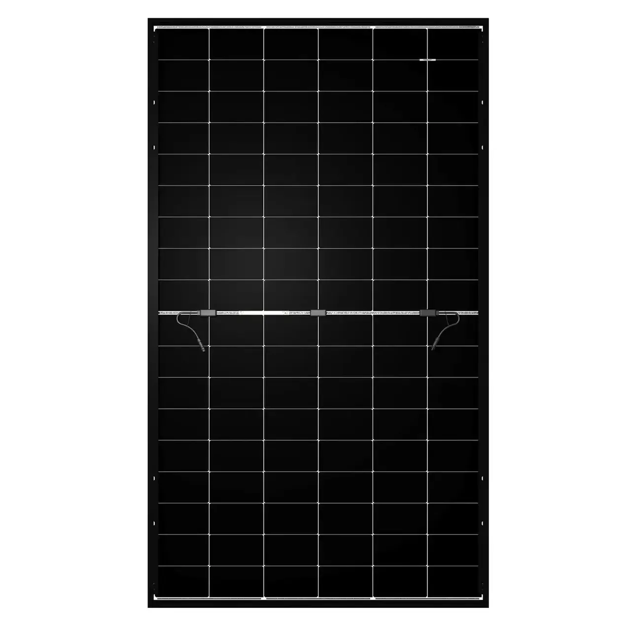 Сонячна панель Tongwei 500Вт N-type, Dual-glass Bifacial, TWMNH-54HD500W, black frame, cable 1200mm Фото - 1