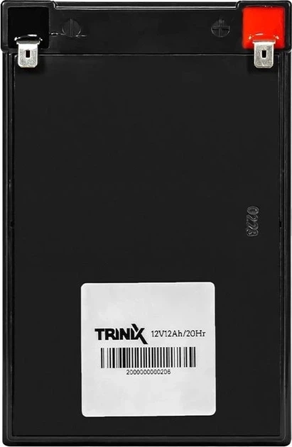 Акумуляторна батарея Trinix AGM 12V 12Ah (44-00033) Фото - 3