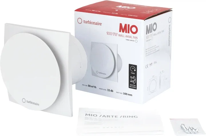 Вытяжной вентилятор Turbionaire MIO 100 TW Фото - 6