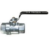 Кран шаровой резьбовой латунный UKSPAR, ручка Fig.40 / PN40 / DN15