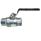 Кран шаровой резьбовой латунный UKSPAR, ручка Fig.42 / PN40 / DN40