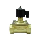Электромагнитный клапан резьбовой UKSPAR, латунь, НВ G330/VITON/DN25