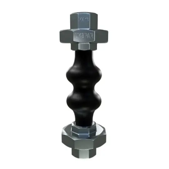 Вібровставка різьбова UKSPAR, J300 / EN-GJS400-15 / EPDM / PN16 / DN20