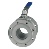 Кран шаровой фланцевый UKSPAR, K110 / 1.0619 / 1.4301 / PTFE / PN25 / DN50