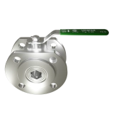 Кран кульовий фланцевий UKSPAR, K120 / 1.4301 / 1.4301 / PTFE / PN16 / DN32