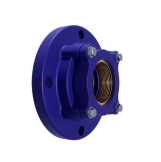 Адаптер для ПЕ, ПВХ труб фланцевий чавунний UKSPAR, M103 / GJS450-10 / PN16 / DN50/63