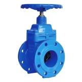 Задвижка с обрезиненным клином фланцевая UKSPAR, Z101 / GJS500-7 / GJS500-7+EPDM / PN16 / DN300