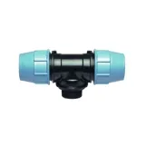 Трійник з зовнішньою різьбою Ду 63х2 1/2" UNIDELTA (1010064008001)