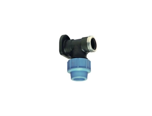 Коліно настінне UNIDELTA Ø25 x 3/4" В  PN16  PP-B  (УФ захист)