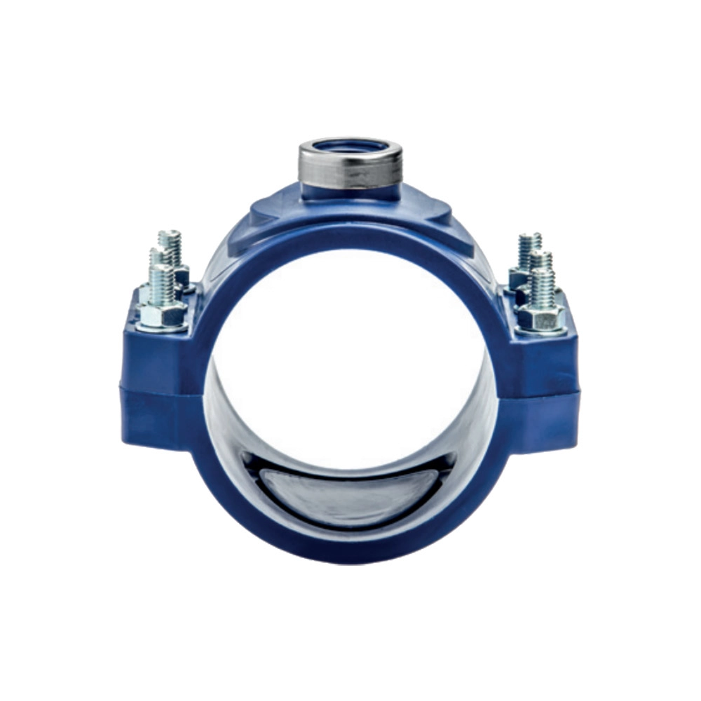 Хомут для врезки UNIDELTA LABLU Ø50 х 3/4" В PN16 PP-B (УФ защита)