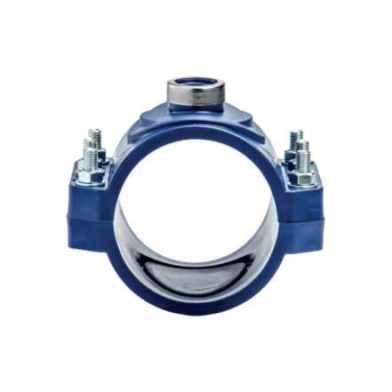 Хомут для врізки UNIDELTA LABLU  Ø50 х 3/4" В  PN16  PP-B  (УФ захист)