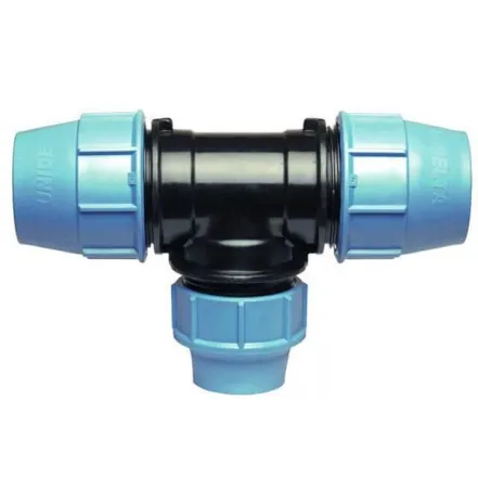 Тройник редукционный UNIDELTA Ø40 х 50 х 40 PN16 PP-B (УФ защита)