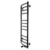 Полотенцесушитель UNIO LDE ER 1200-500-12 BLK Лесенка Дуга Элит электро черная Фото - 2