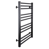 Полотенцесушитель UNIO MS W 800-500-12 BLK Модена вода черная Фото - 1