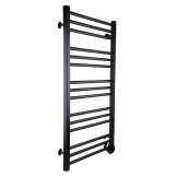 Полотенцесушитель UNIO MS EU 1000-500-15 BLK Модена электро черная Фото - 2