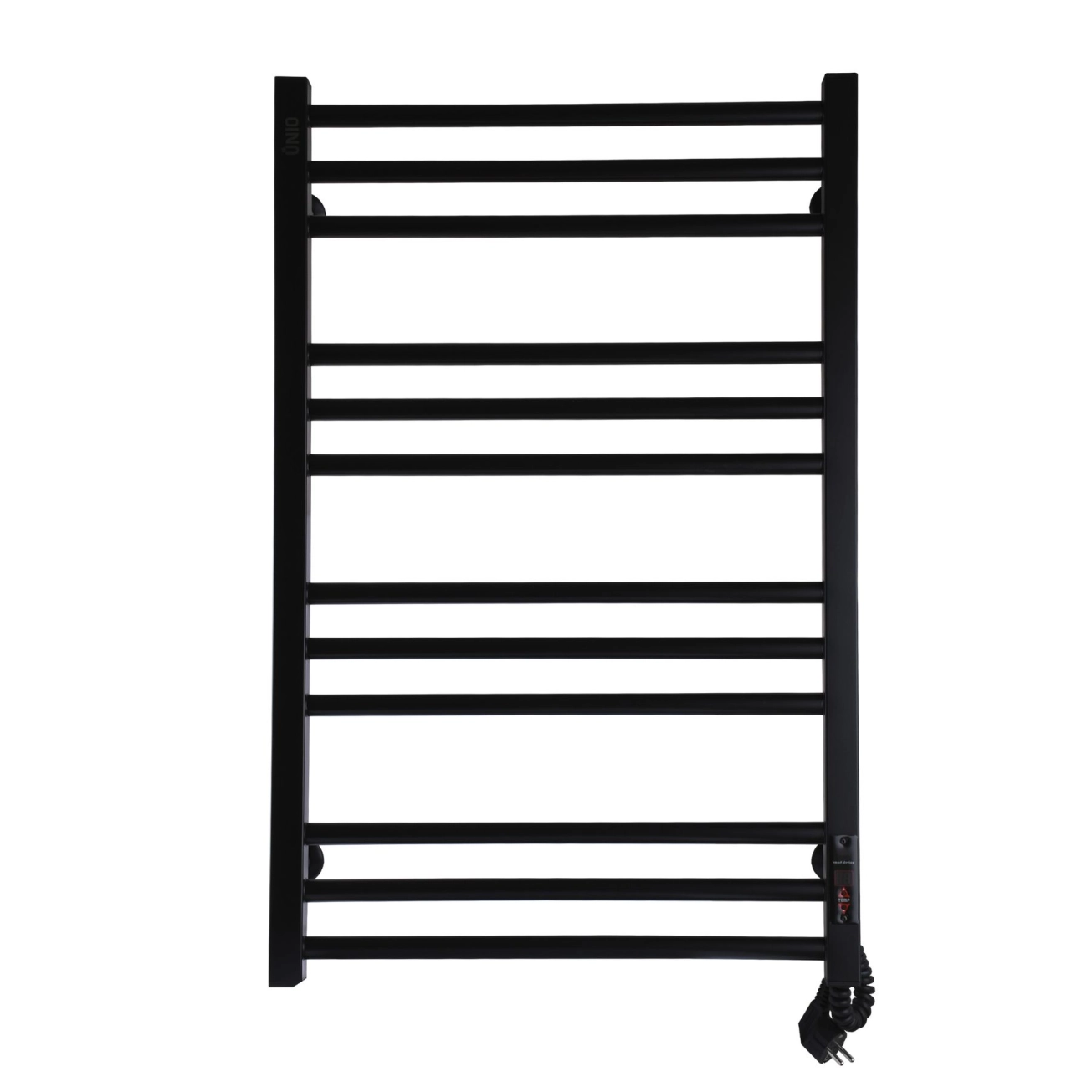 Рушникосушарка UNIO MS EU 800-500-12 BLK Модена чорна